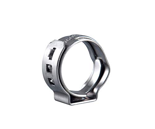 EFIELD 3/4-inch Stainless Steel PEX Cinch Clamp Rings for PEX Tubing Pipes Crimp Fittings & Valves Pex Stainless Steel Cinch Clamps