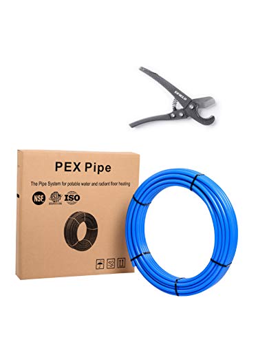 EFIELD Pex Pipe/Tubing (NSF Certified) BLue 1/2 Inch Ft Length For Potable Water-Plumbing Application