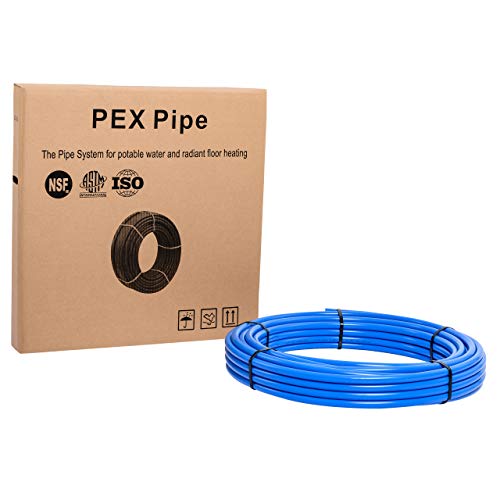 EFIELD Pex Pipe/Tubing (NSF Certified) BLue 1/2 Inch Ft Length For Potable Water-Plumbing Application