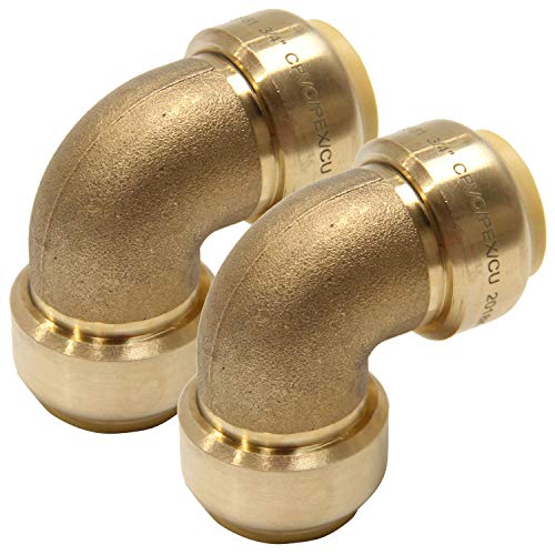 EFIELD Höger 1/2 Inch Elbow Push-Fit Fitting to Connect Pex, Copper, C —  EFIELD PEX